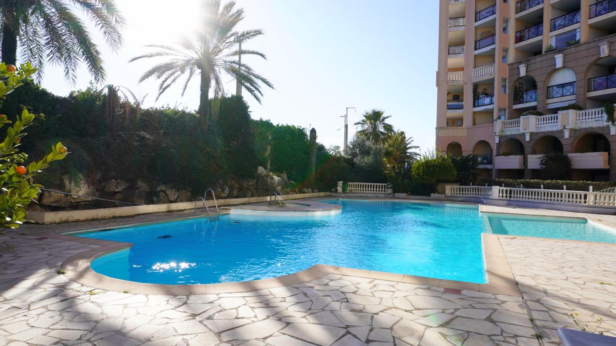 Appartement 556, Vue Mer Et Piscine By Palmazur Vacances Канни Екстер'єр фото